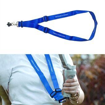 ZZCP5031/ZZCP5032 Handheld Gimbal Camera Safety Lanyard with Metal Buckle Holder for Zhiyun Smooth 4 / Feiyu Vemble / DJI OM 4