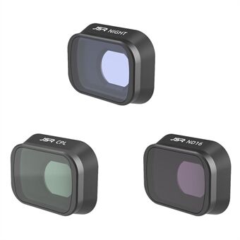 JUNESTAR KB-3IN1 JSR-1663-24 For DJI Mini 3 Pro 3Pcs/Set CPL+ND16+NIGHT Filter Aluminum Alloy+Glass Camera Lens Filter