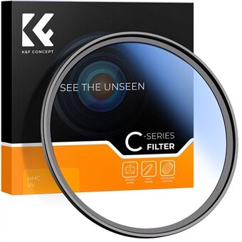 K&F CONCEPT KF01.1429 82mm MC UV Camera Lens Filter High Light Transmittance Ultra-slim Anti-reflection Scratch Resistant Filter