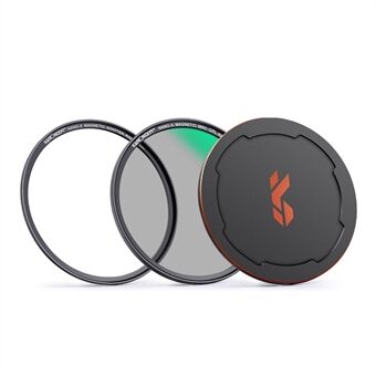 K&F CONCEPT Magnetic HD CPL Filter 82mm Nano-X Camera Filter with Lens Cap, Ring Adapter Multi-Layer Coated Filter for Camera Lens