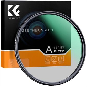 K&F CONCEPT KF01.1161 82mm Round CPL Filter Ultra-Slim Multi-Layer Coating Camera Lens Accessories for Reducing Glare / Enhancing Contrast / Reducing Reflection