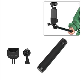 Sports Camera Expansion Bracket Adapter with Handheld Extension Rod for DJI Osmo Pocket 2