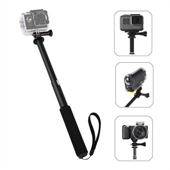 29-Inch Long Aluminum Alloy Camera Selfie Stick for GoPro Hero9 8 7 6 5 Sjcam Sj8 Yi 4K Eken H9