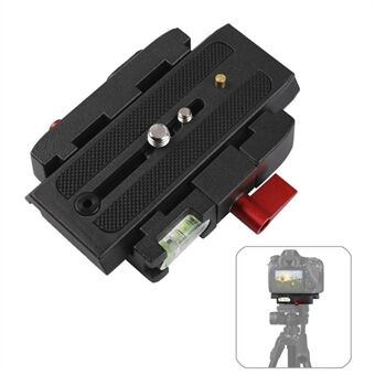P200 Aluminum Alloy Quick Base Plate Holder Adapter for Manfrotto 577 501 500AH 701HDV Q5 Camera Tripod Accessory kit