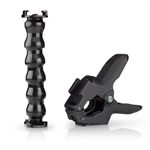 Flexible Clamp Adjustable Gooseneck Mount Extension Mount for GoPro Hero