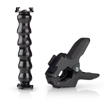 Flexible Clamp Adjustable Gooseneck Mount Extension Mount for GoPro Hero