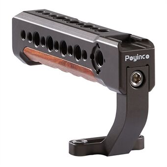 POYINCO JN-001 Camera Top Handle Grip with Cold Shoe Mount Adjustable Camera Handle for Digital DSLR Video Camera Cage