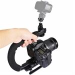 PULUZ PU3006 C-Shaped Video Handle DV Bracket Steadicam Stabilizer Kit