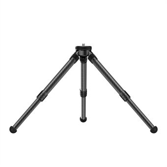 ULANZI Lightweight Extendable Carbon Fibe Table Tripod Stand 2-height 2-angle Adjustable with Universal 1/4 Interface for DSLR SLR Phone Holder