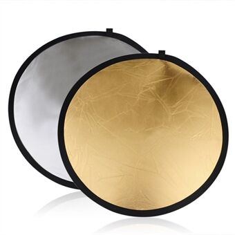 60cm 5 in 1 Round Photography Studio Light Reflector Collapsible Disc Reflector Set