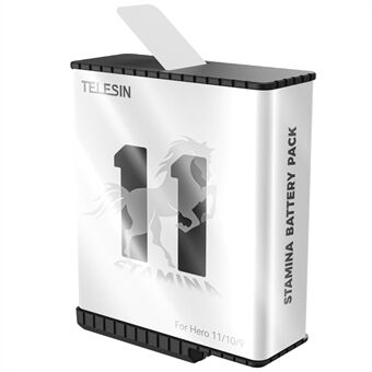 TELESIN GP-HPB-011 1720mAh Stamina Battery Pack for GoPro Hero 9 / 10 / 11 Endurence Battery