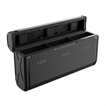 TELESIN GP-HPK-011 for GoPro Hero 9 / 10 / 11  3 Slots TF Card Storage Pocket Battery Charger Box