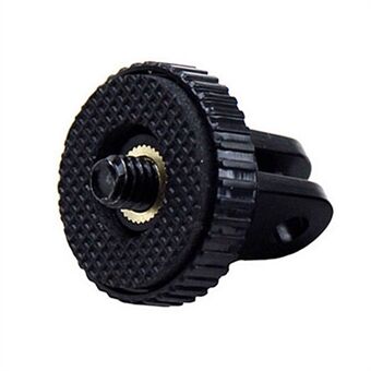 Plastic Mounting Screw 1 / 4 Inch Mount Adapter Sports Camera Screw Connector with 5mm Hole
