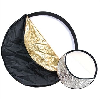BY-219 110cm 5 in 1 Reflector Portable Light Reflector with Carrying Bag for Photography Photo Studio Accessories