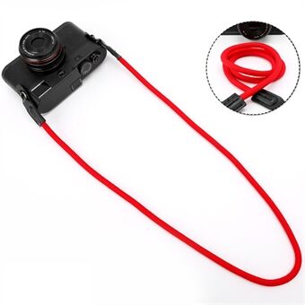 Neck Rope Shoulder Strap for Canon / Leica / Fuji / Panasonic DSLR Camera with Round Hole Connector