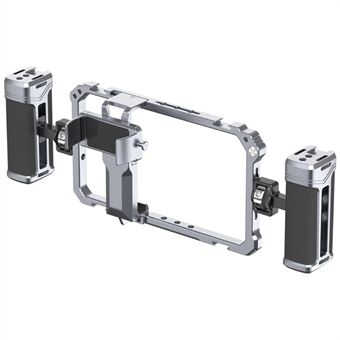 ULANZI 3127 Aluminum Alloy Video Rig Phone Cage with Handgrip for iPhone 14 / 13 Android Phone