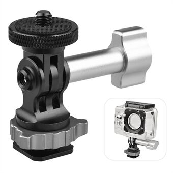 GH14 Action Camera Universal 1 / 4\'\' Full Metal Cold Shoe Hot Shoe Quick Release Clamp Adapter Base for GoPro 10 / 9 / 8 / 7
