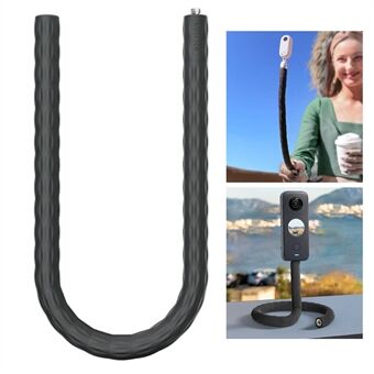 TY-RXZJ-360 for Insta360 GO2/ONE X2/RS/R/X Flexible Twist Mount Mount Clamp Goose-Neck Stand Selfie Stick