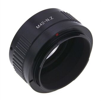 Lens Mount Adapter Lens Converter Ring Compatible with M42 to Nikon Z6 Z7