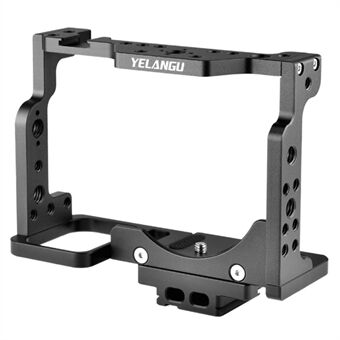 YELANGU C15-A Aluminum Alloy Housing Cage For Nikon Z6 / Z7 / Z6II / Z7II Camera Protection Frame for Vlogging