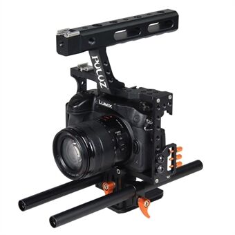 PULUZ PU3010 Handheld Camera Stabilizer with Quick Release Plate for Sony A7&A7S&A7R&A7R II and A7SII, Panasonic Lumix DMC-GH4 Digital SLR Camera - Orange