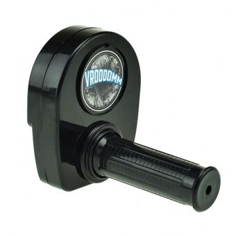 Handle with engine sound black 9 cm