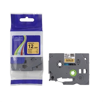 Brother Compatible TZ 231 - Black text White tape 12mm x 8 m