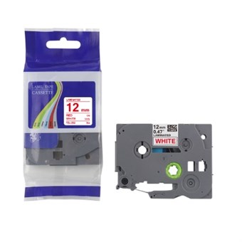 Brother Compatible TZ 231 - Black text White tape 12mm x 8 m