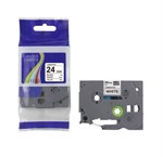 Brother Compatible TZ 231 - Black text White tape 12mm x 8 m