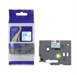 Brother Compatible TZ 231 - Black text White tape 12mm x 8 m