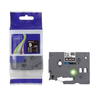 Brother Compatible TZ 231 - Black text White tape 12mm x 8 m