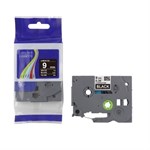 Brother Compatible TZ 231 - Black text White tape 12mm x 8 m