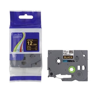 Brother Compatible TZ 231 - Black text White tape 12mm x 8 m