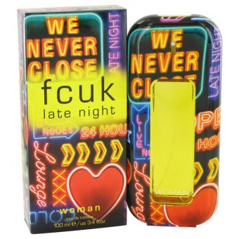 FCUK Late Night by French Connection - Eau De Toilette Spray 100 ml - for women
