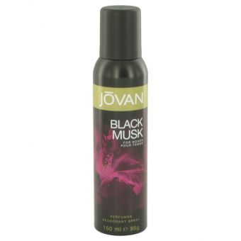 Jovan Black Musk by Jovan - Deodorant Spray 150 ml - for women