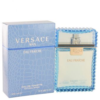 Versace Man by Versace - Eau Fraiche Eau De Toilette Spray (Blue) 100 ml - for men