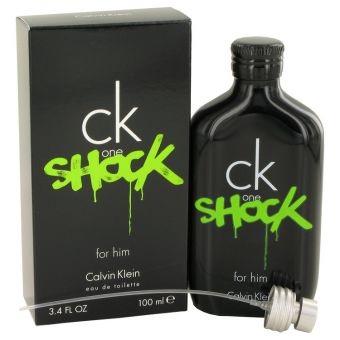 CK One Shock by Calvin Klein - Eau De Toilette Spray 100 ml - for men